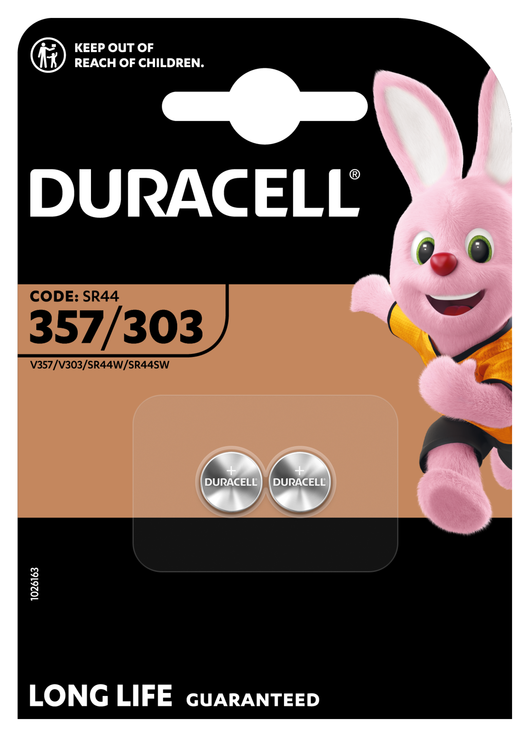 Duracell 357 Pack of 2